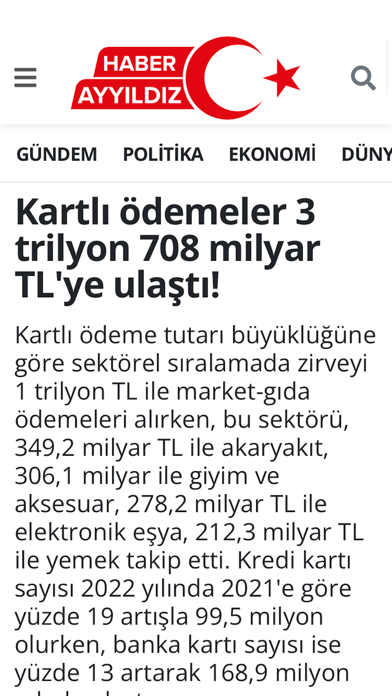 Haber Ayyıldız Gazetesi Screenshot