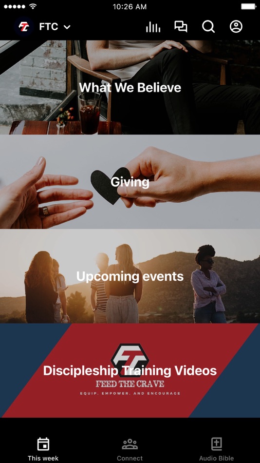 #1. Feed the Crave (iOS) 由: Feed the Crave Ministries Inc.