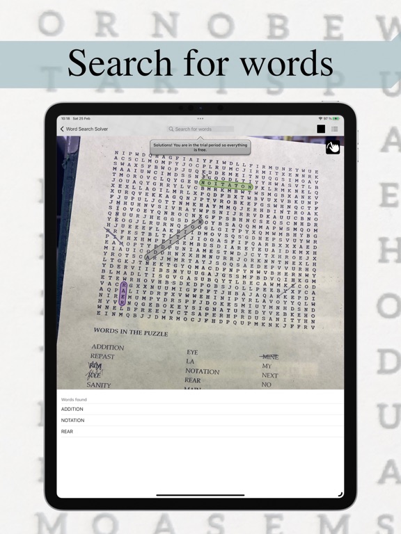 Word Search Scanner and Solverのおすすめ画像1