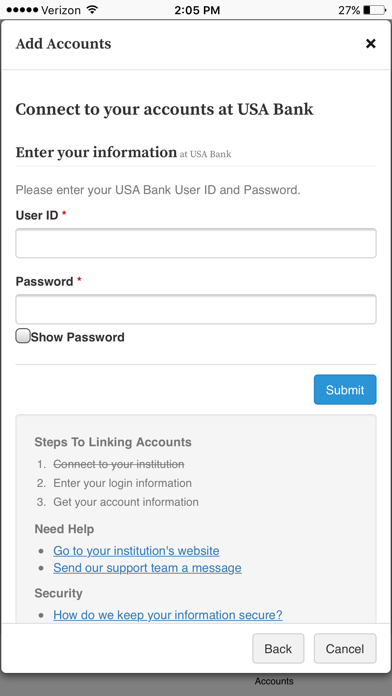 TrustBank ProsperityPortal Screenshot