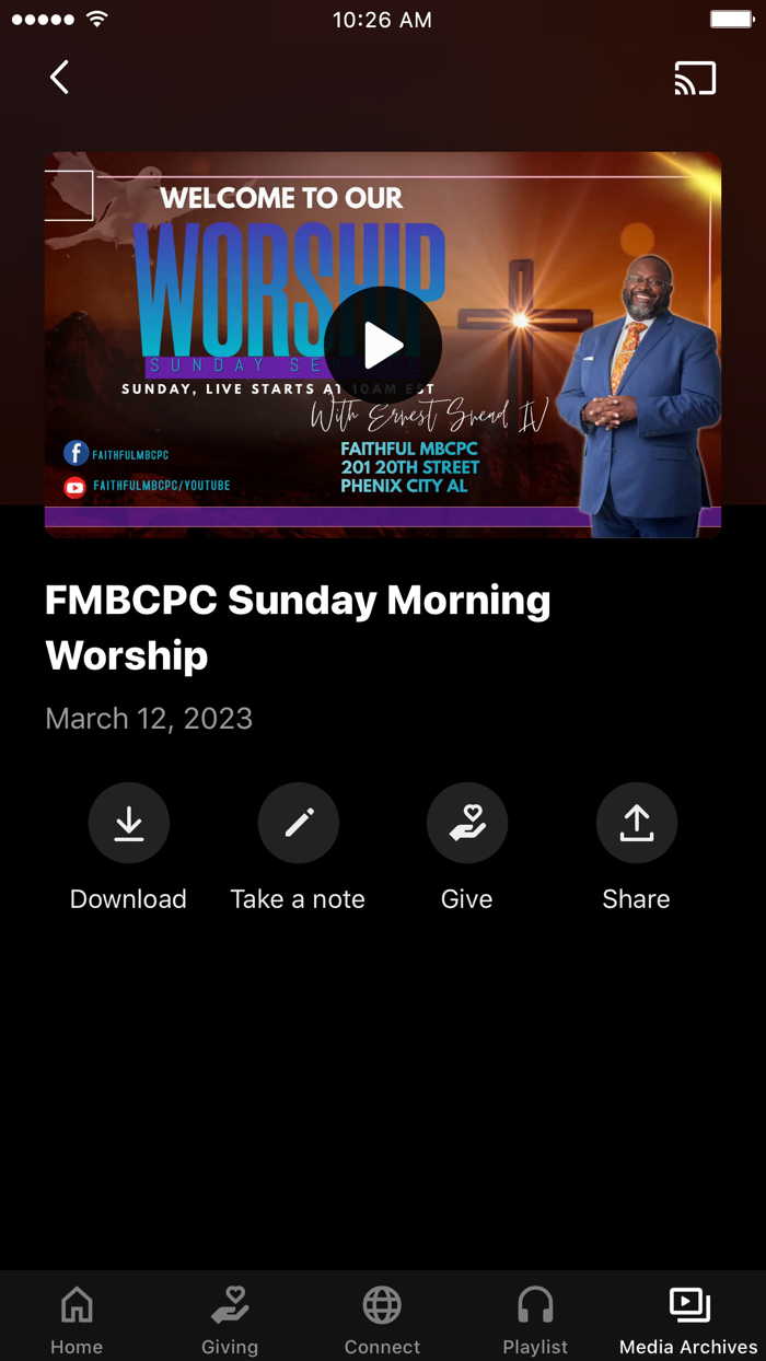 Faithful MBCPC