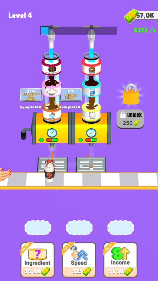 #9. Coffee Merge Clicker! (iOS) 由: Aden Games