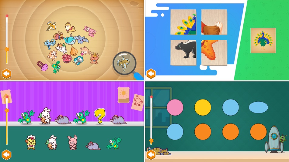 #5. Toddler puzzles Learning games (iOS) By: Abuzz