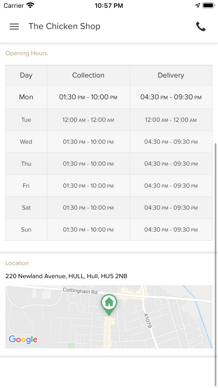 The Chicken Shop Hull