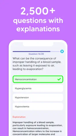 Game screenshot Phlebotomy NHA CPT Exam Test apk