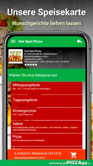 steinofenpizzeria hot rostock iphone screenshot 3