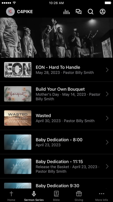 Christ Chapel Zebulon Screenshot