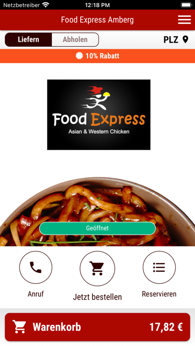 Food Express Amberg Screenshot