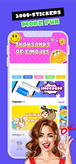 Game screenshot StickerArt - Sticker Maker mod apk
