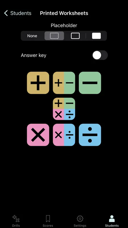 Math Drills screenshot 6 of 7
