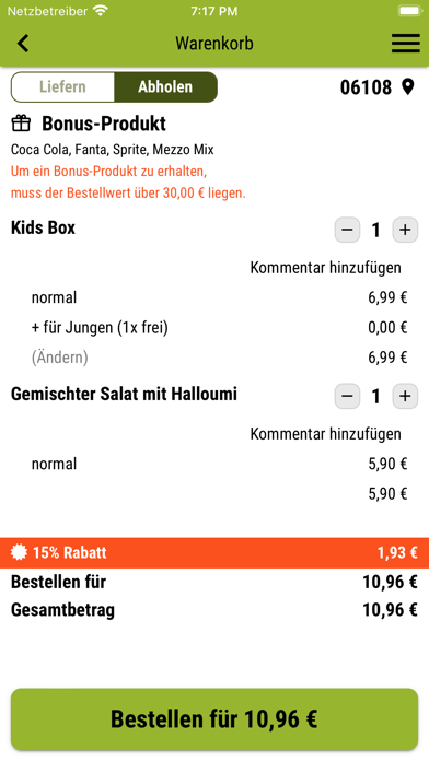 NICE Kebab Halle Screenshot