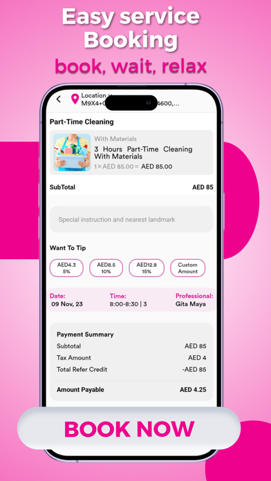 MaidsFactory: Hire Home Maid Screenshot