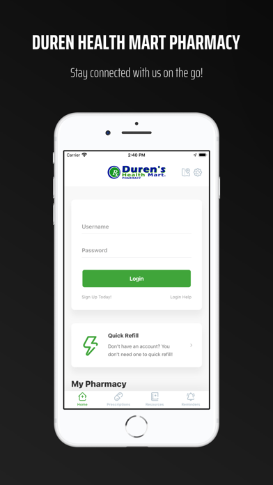 Duren Health Mart Pharmacy Screenshot