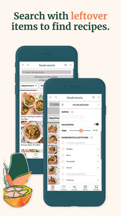 foodbymaria Delicious Recipes Screenshot