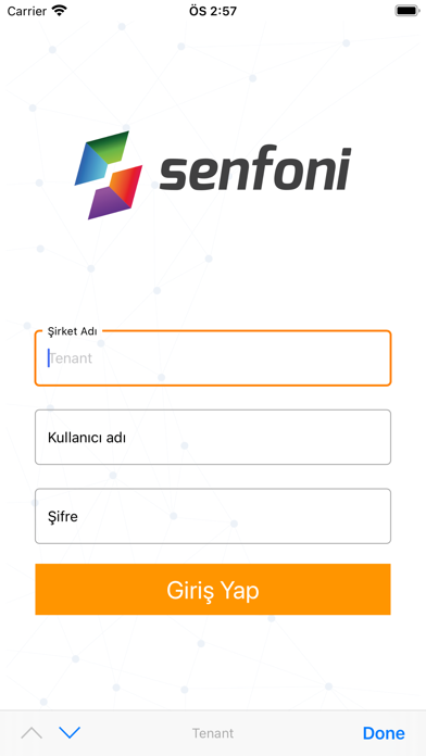 Senfoni Screenshot