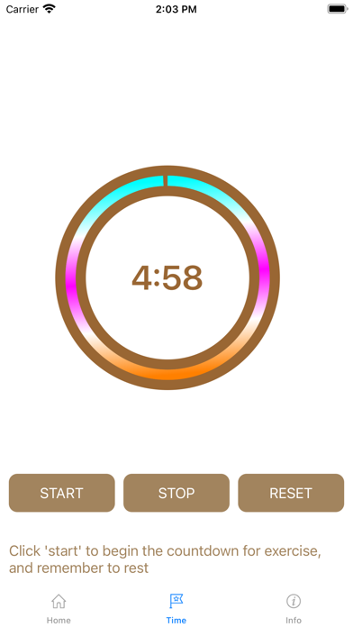 Your Elastic Band Training Screenshot