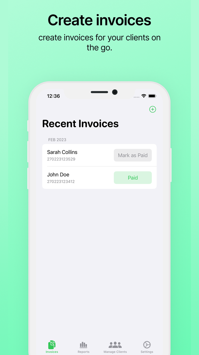 Small Business Invoicer