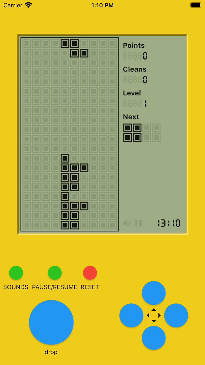 俄罗斯方块-小游戏