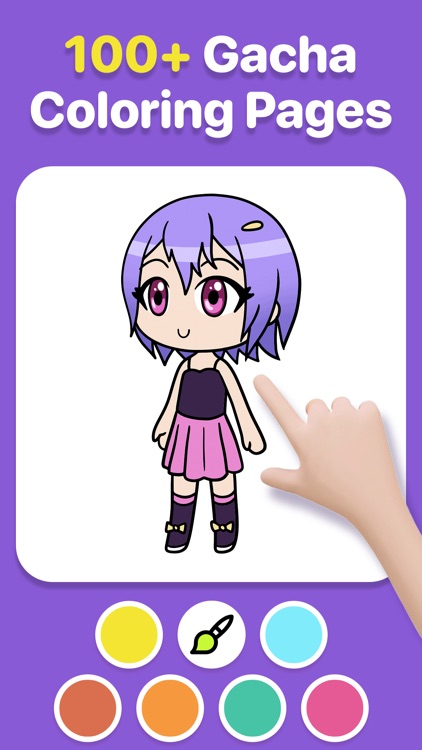 Gacha Wallpapers & Colourbook