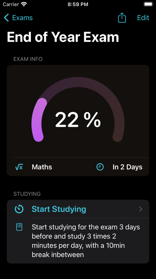 #2. ExamEase - Planned Preparation (iOS) 게시자: Luca Matthew Meurer