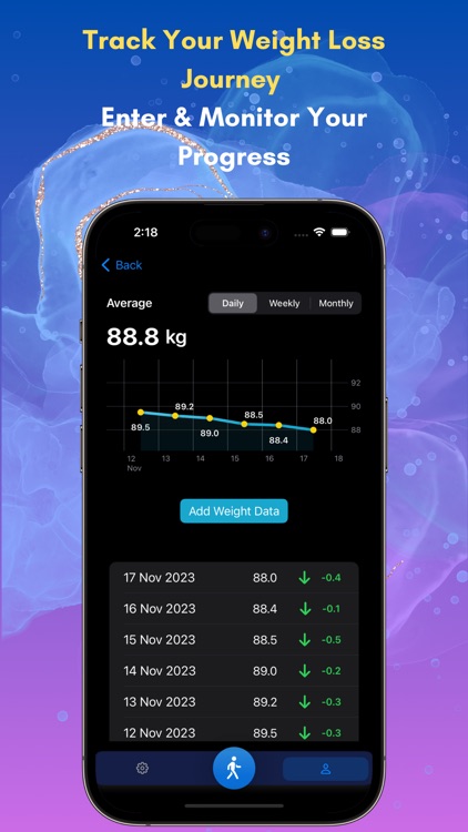 Move Metrics: Step Counter App screenshot-3