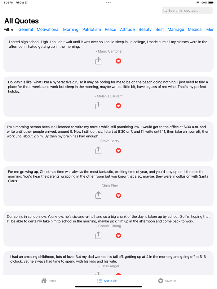 Morning Dose - Daily Quotes