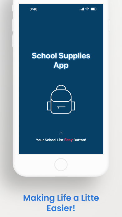 School Supplies App Screenshot