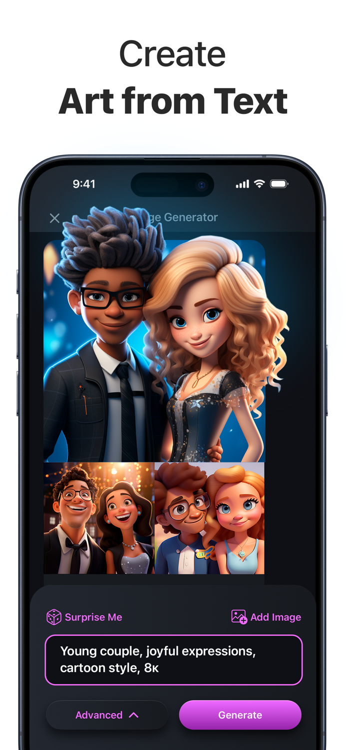 ARTA・AI Photo Generator・Al Art