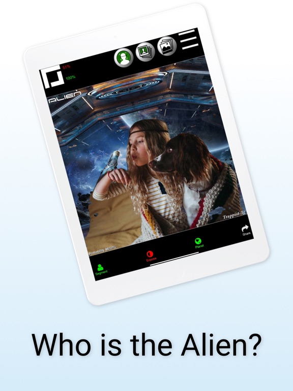 Not From Earth iPad screenshot 10 - Entertainment app