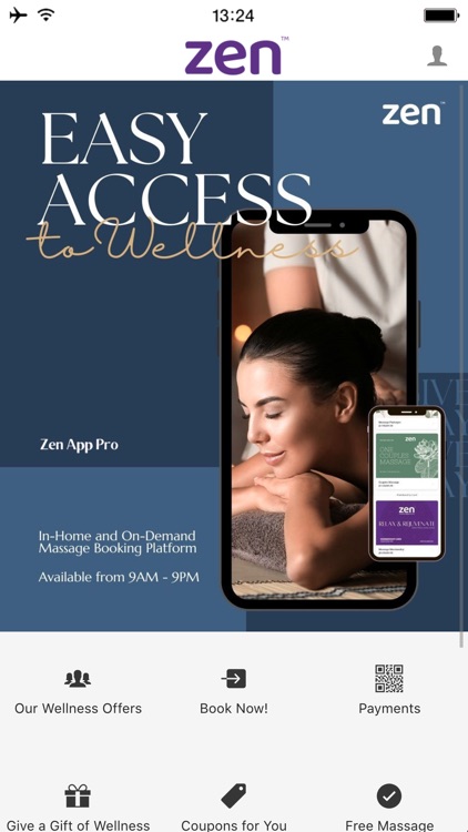 Zen Wellness Massage App