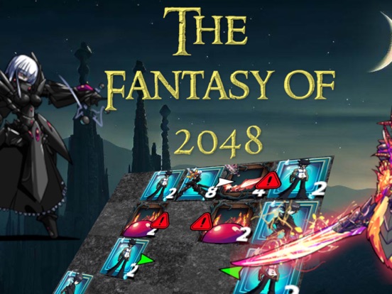 The Fantasy of 2048 戦うマージパズルのおすすめ画像1