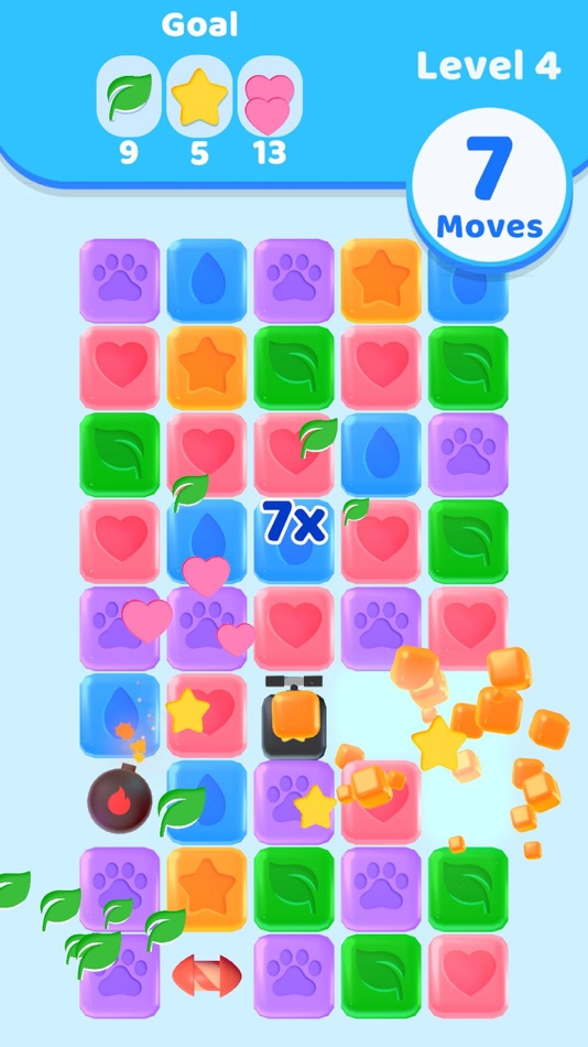 #3. Drag The Blast (iOS) 由: Bugbomb