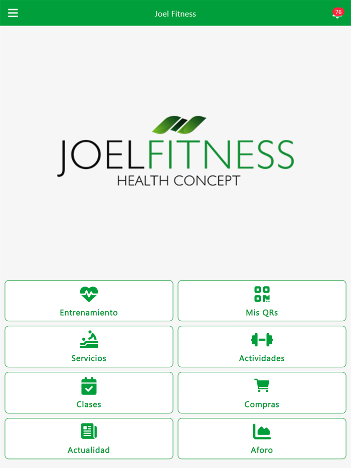 Joel Fitness Health Concept