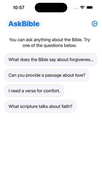 AskBible - The Bible Answers Screenshot