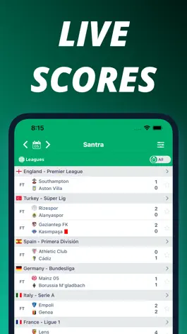 Game screenshot Santra LiveScore - Live Scores mod apk