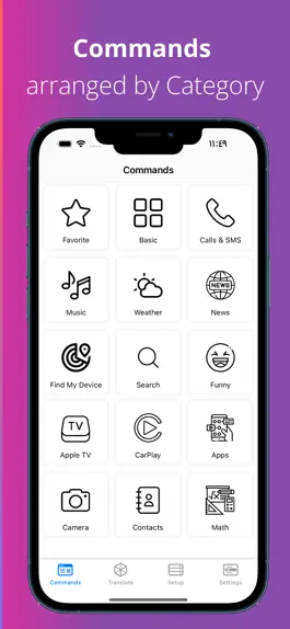 Game screenshot Voice Commands for Siri hack