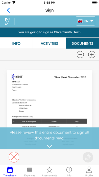 KINT PARTNERS Screenshot