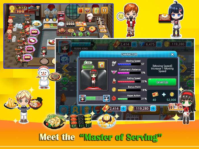 Cooking Sushi King