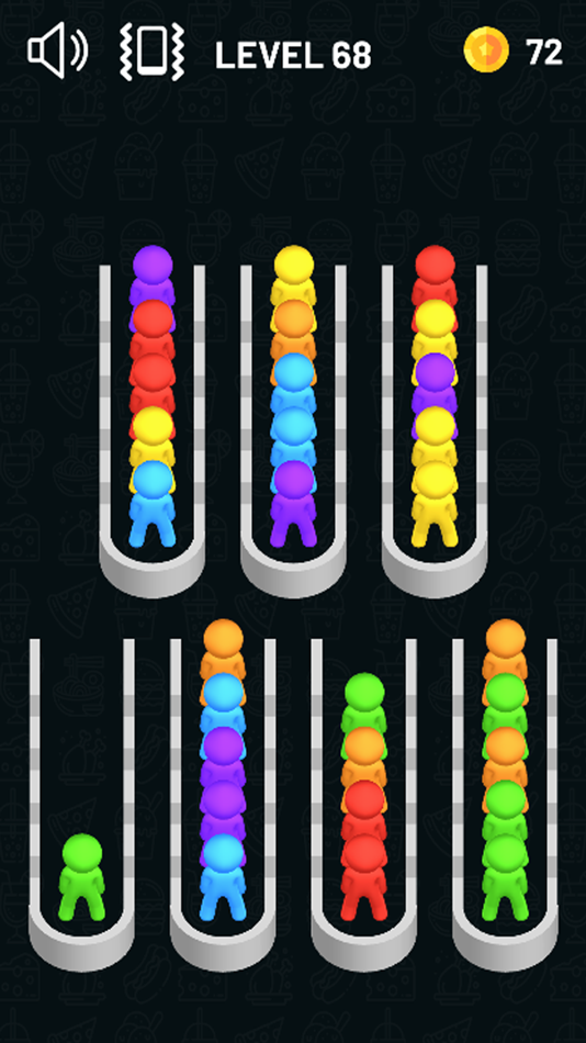 #6. Color Sort: Stickman Color (iOS) 来自: 52 Blue Studios