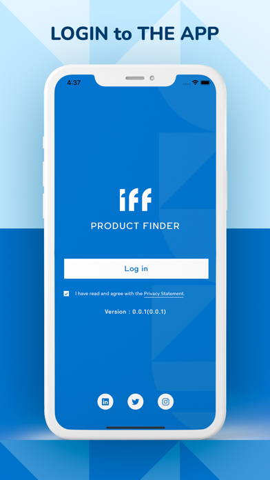 IFF PRODUCT FINDER Screenshot