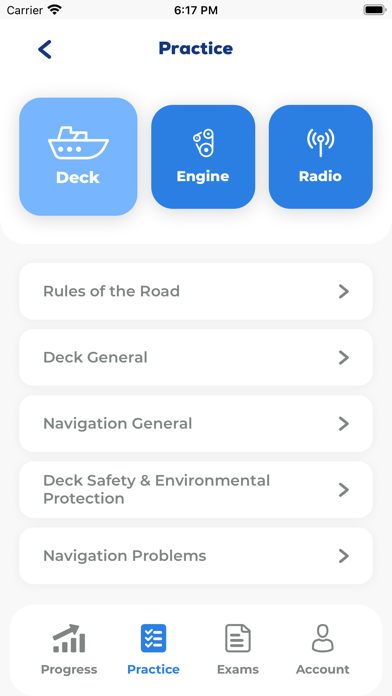 USCG Exam Prep Screenshot