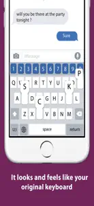 Number Row Keyboard screenshot #3 for iPhone