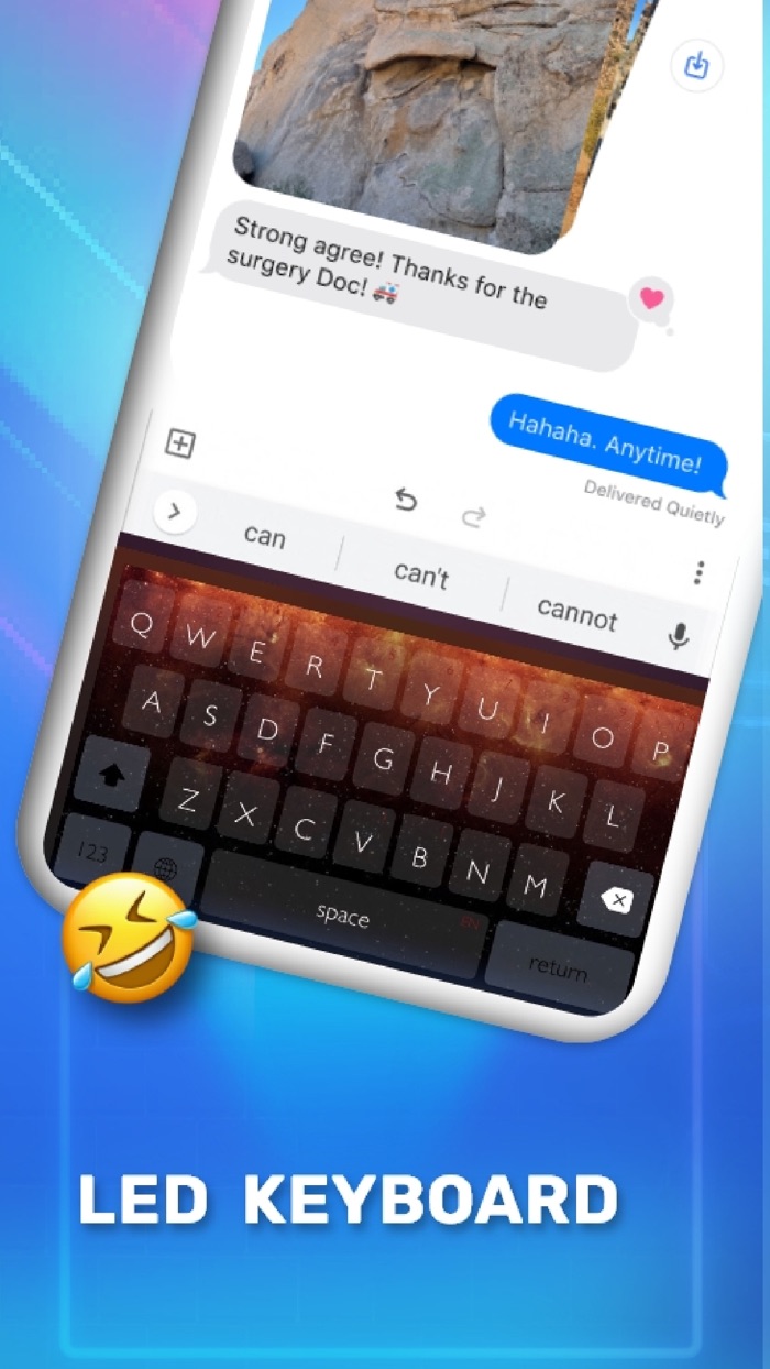 Color Keyboard Neon Led