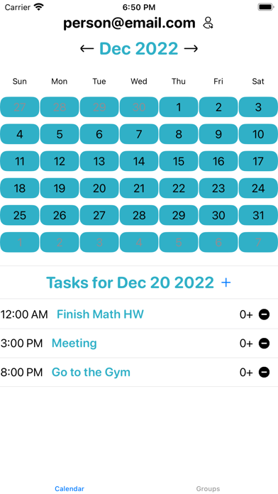 ShareCal Group Calendar Screenshot