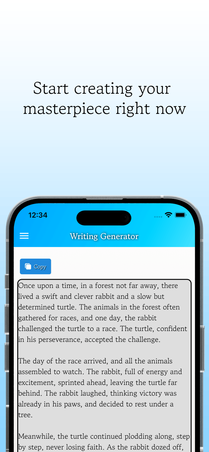 Writing Generator