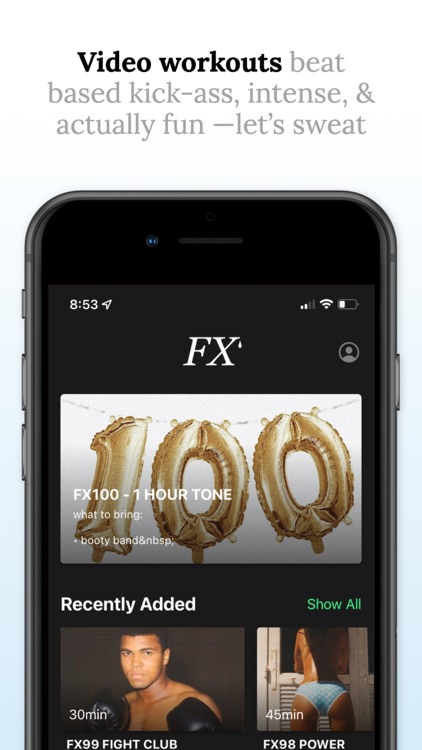 FX SWEAT by Ali Freie