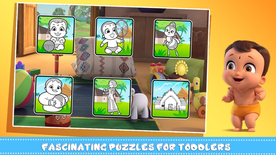 #3. MLB Color and Puzzles (iOS) 由: Chotta Bheem