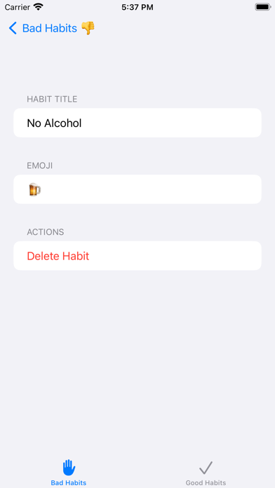 Screenshot #2 pour My Daily Habits