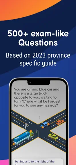 Game screenshot Canada Driver's Test 2023 apk