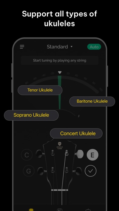 Ukulele Tuner:tune,chord,learnのおすすめ画像5